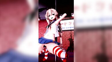 - Shimakaze's Lewd Squatting Performance