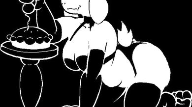 Slutty Toriel Gets Filthy Creamed in Her Tight Pussy