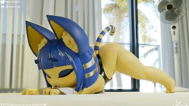 Desert Antics: A Sexy ANKHA Porn Parody