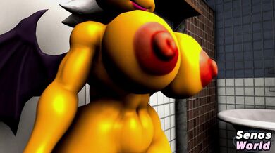 Big Boobed Blonde Bombshells Take On Each Other's Tight Tunnels
