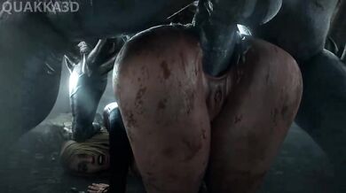 'Mighty Supergirl Brutally Defeated By Doomsday In An Epic Battle [Quakka3D]'