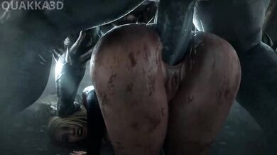 'Mighty Supergirl Brutally Defeated By Doomsday In An Epic Battle [Quakka3D]'