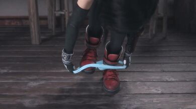 Tifa shows you her panties and you become a level 3 toaster.