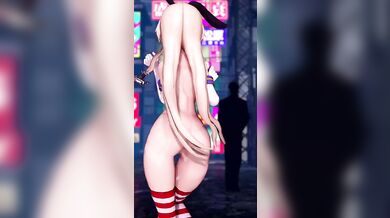 Jizz Volcano on a Train: Shimakaze's Explosive Orgasmic Adventure [MMD Hentai]