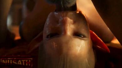 Sera's Sexcapades in Skyhold: Fucking Bull and Niisath on Day 3 of Her Confinement [BDSM]