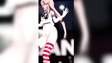 Shake It! The Shimakaze MMD Porn Parody