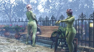 Futa Sluts' Halloween Orgy (Male x Futa Pumpkin Bash)