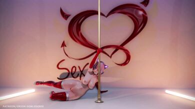 Digital Suit Luka's Inferno Pole Dance, R-18