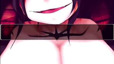 Shrift 2 Kage-Onna - Giantess' Body Squeeze Technique