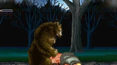 'Bear-sized Erection Crushes Tiny Birdie'