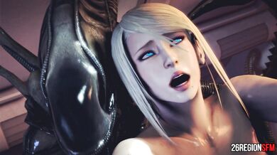 Space Bitches: Samus vs Xenomorphs