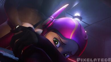 Discovering her sister's secret hentai collection, she stumbled upon a pixelated scene of blissful contentment.