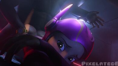 Discovering her sister's secret hentai collection, she stumbled upon a pixelated scene of blissful contentment.