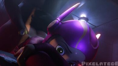 Discovering her sister's secret hentai collection, she stumbled upon a pixelated scene of blissful contentment.