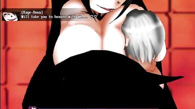 Hottie Harpy's Titty Squeeze II: Kage-Onna Boob Bouncing Action!