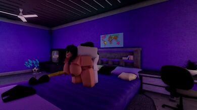 She allowed me to spend the night... but now I'm in charge of her bedroom.