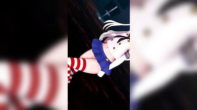 Sailor Shit-Talking and Sailor Sea Breeze - Mini Skirts and Cum Shots [MMD Hentai]