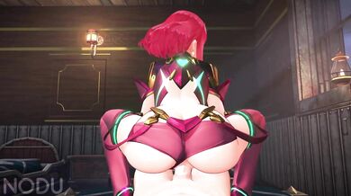 Pyra's Tight Ride in High Definition
