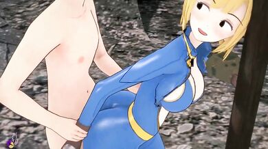 Watch Me Jizz on Your Face: A VaultGirl Animation by MagicalMysticVA