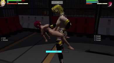 'Tiny Tinkerbell vs Muscular Bumble in a Hentai Wrestling Match'