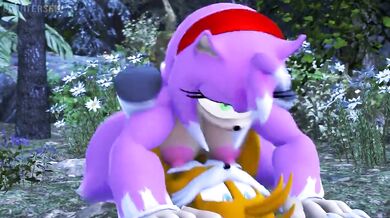 Tails Returns the Favor with Furious Fucks on Werehog Amy