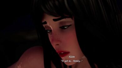 Sneaky voyeur's lustful fantasy fulfilled