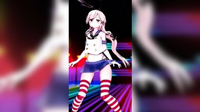 Shimakaze's Spiritual Orgy [MMD R18]