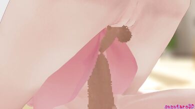 'Lustful Love Making Between a Hot Steamy Mocha and Sizzling Suzutaro in 3D'