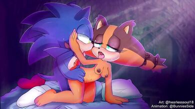 Sonic's Beachside Bumming with Sticks and their Hairless Souls