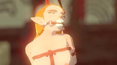 Lustful Goddess Mipha and Zelda Pussy Licking Orgy Collection Vol. 2 - Sable Serviette