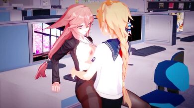 - Titties and Ass Galore in the Workplace!