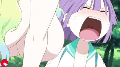 Lucoa the Dragon Maid Bends Over for Miss Kobayashi