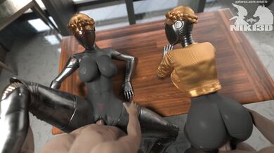 Unbridled Lesbian Orgy at the Nuclear Power Plant!
