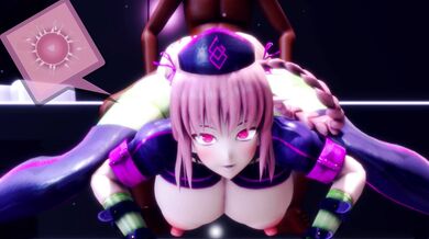 Nightingale's Jizzed-up O-face and Creampie Gape