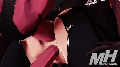 Makoto Nijima's Lustful Threesome [Persona5] [Mokujin Hornywood]