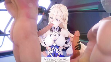 Aching for Cocksucking Clothed in 'AKT' - Durandal's Secret Obsession Revealed!