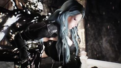 Gargoyles Fucking a Thief in Skyrim