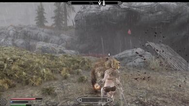 Girl from Skyrim Abused and Fucked Hard by the Whole Village