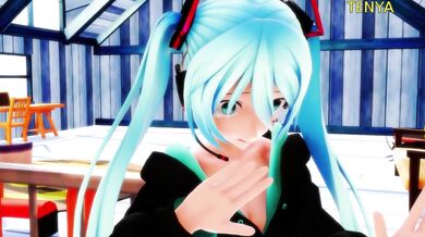 Subservient Shrimp Miku Subjugates Insect Life Force [Tenya]