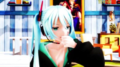 Subservient Shrimp Miku Subjugates Insect Life Force [Tenya]