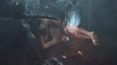 Ada Wong's Steamy Threesome with Zombie Mercs and the Undead