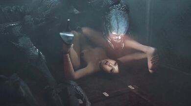 Ada Wong's Steamy Threesome with Zombie Mercs and the Undead