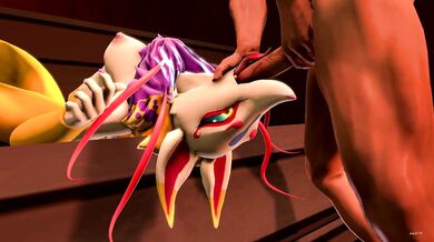 Kinky Nine-Tailed Monster Fucks the Esophagus - Gasping and Moaning Included
