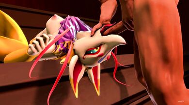 Kinky Nine-Tailed Monster Fucks the Esophagus - Gasping and Moaning Included