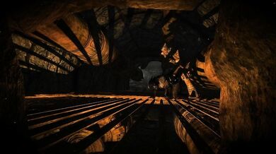 Ghoulish Dwarf Fucks Living Dead Khajiit Girl in a Slave Machine