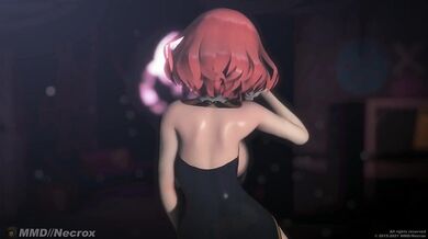 Thicc Phone Sex with Pyra: A Xenoblade MMD Porn Parody
