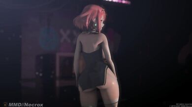 Thicc Phone Sex with Pyra: A Xenoblade MMD Porn Parody