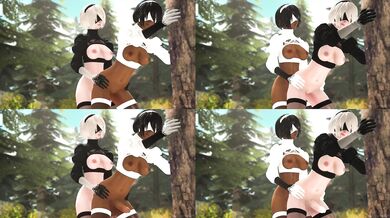 Futa 2B Split-Screen Fun with 2P!