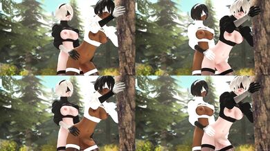 Futa 2B Split-Screen Fun with 2P!