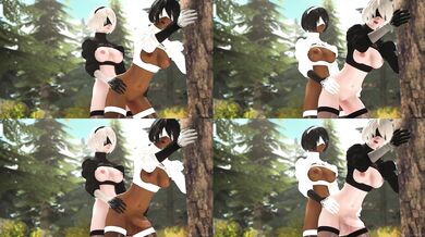 Futa 2B Split-Screen Fun with 2P!
